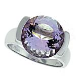 Prima Pink Amethyst Ring