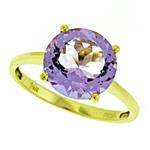 Prima Pink Amethyst Ring