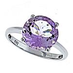 Prima Pink Amethyst Ring