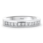 Prima Princess Cut Diamond Band