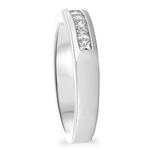 Princess Cut Diamond Band