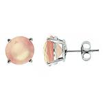 Prima Rose Quartz Earrings