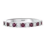 Prima Ruby & Diamond Band