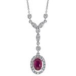 Prima Ruby & Diamond Necklace