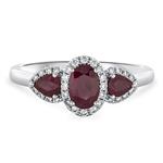 Prima Ruby & Diamond Ring