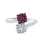 Prima Ruby & Diamond Ring