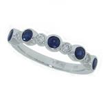 Prima Sapphire and Diamond Ring