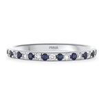 Prima Sapphire & Diamond Band