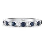 Prima Sapphire & Diamond Band