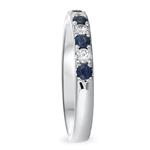 Sapphire & Diamond Band