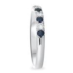 Sapphire & Diamond Band