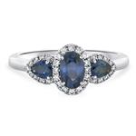 Prima Sapphire & Diamond Ring