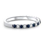 Sapphire & Diamond Ring