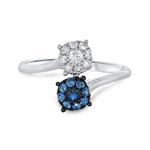 Prima Sapphire & Diamond Ring