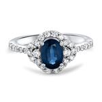 Prima Sapphire & Diamond Ring