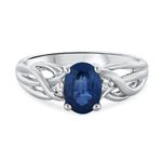 Prima Sapphire & Diamond Ring