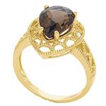 Prima Smokey Quartz Ring