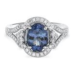 Prima Tanzanite & Diamond Ring