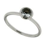 Prima White Topaz Ring